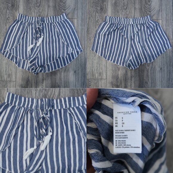 Dress Jeans Shorts Womens Bundle Lot XS/S Stripes Colorful Stretch Lightweight - Picture 5 of 13